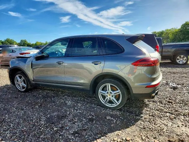 2017 PORSCHE CAYENNE   