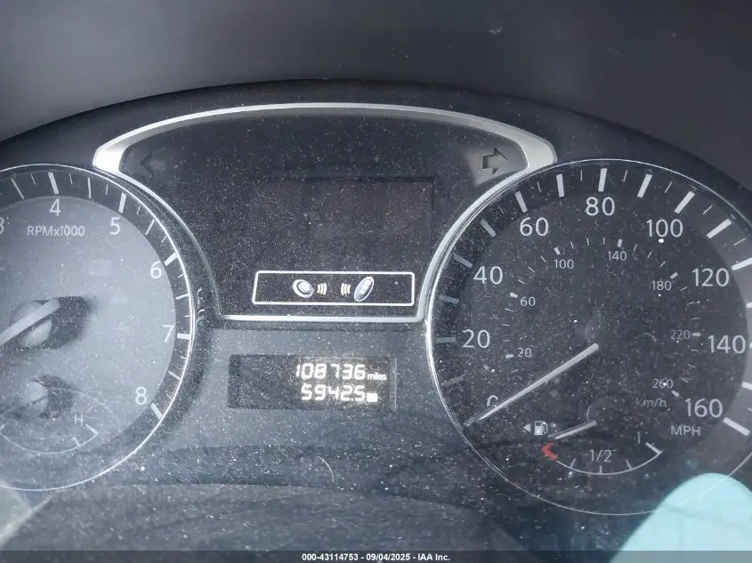 2015 NISSAN ALTIMA 2.5 S