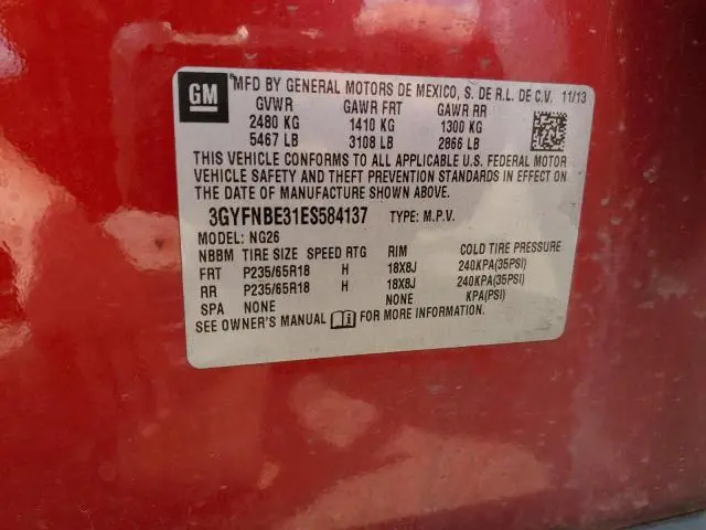 2014 CADILLAC SRX LUXURY COLLECTION  