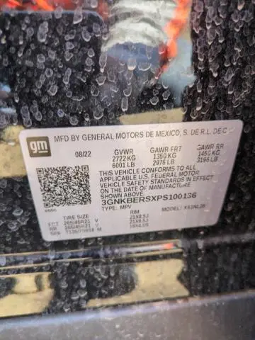 2023 CHEVROLET BLAZER RS  