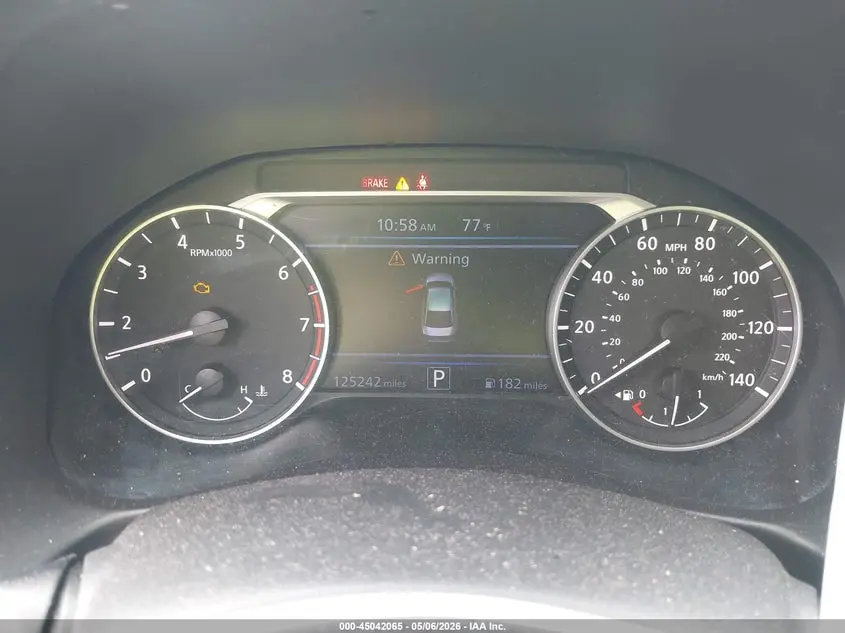 2019 NISSAN ALTIMA 2.5 SR