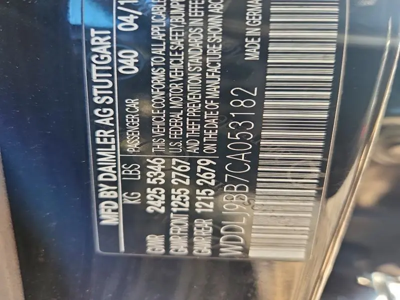 2012 MERCEDES-BENZ CLS 550 4MATIC  