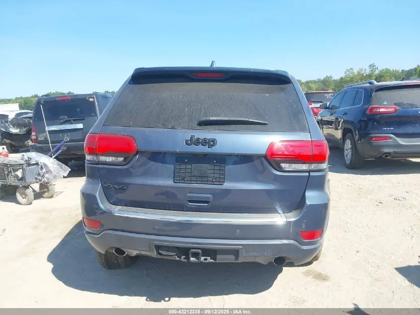 2019 JEEP GRAND CHEROKEE OVERLAND 4X4