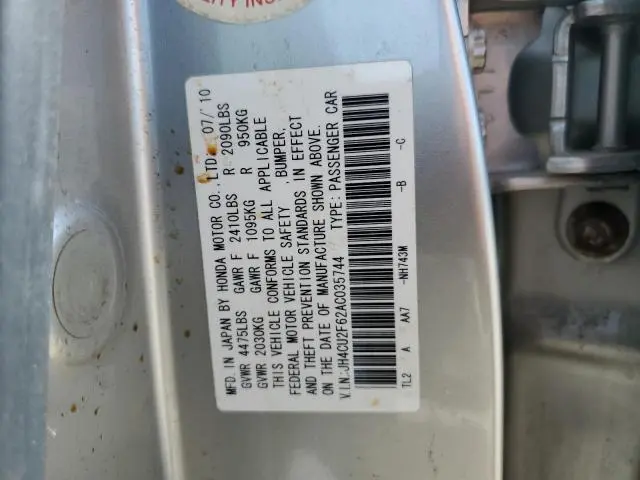 2010 ACURA TSX   
