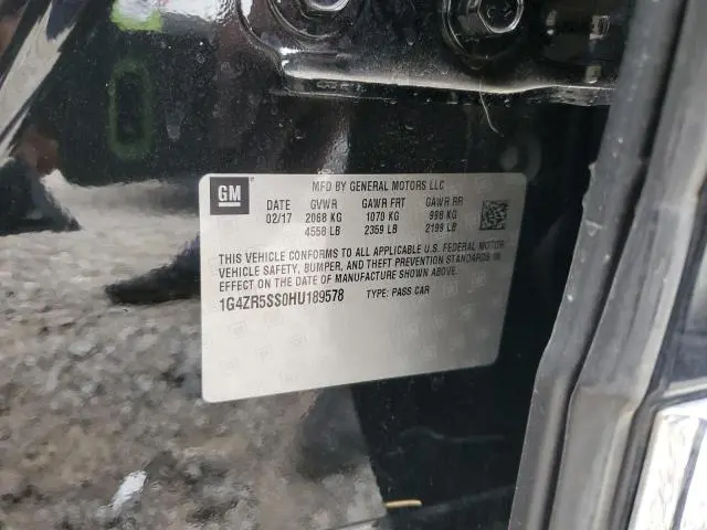 2017 BUICK LACROSSE PREMIUM  