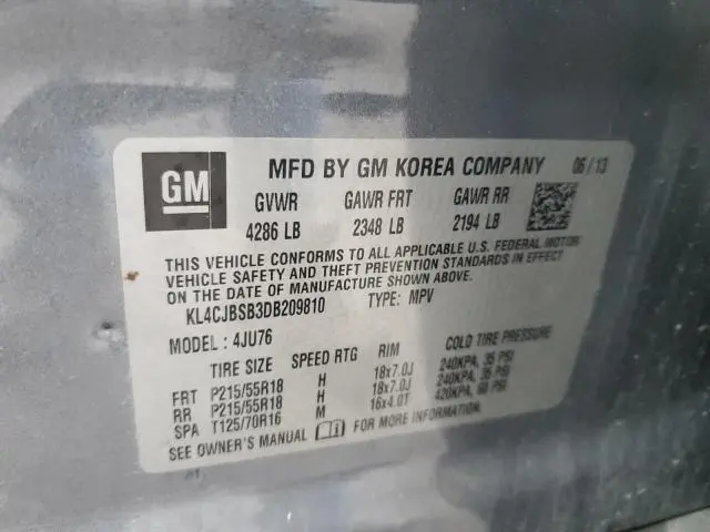 2013 BUICK ENCORE CONVENIENCE  