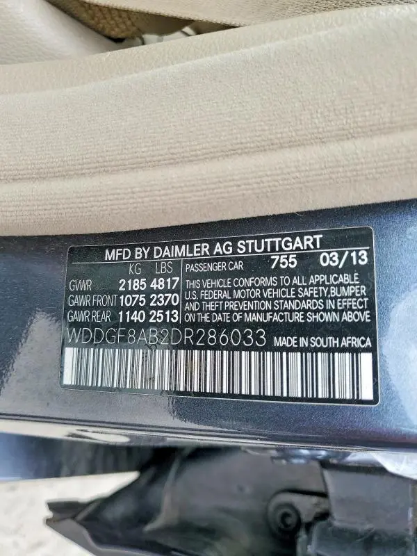 2013 MERCEDES-BENZ C 300 4MATIC  