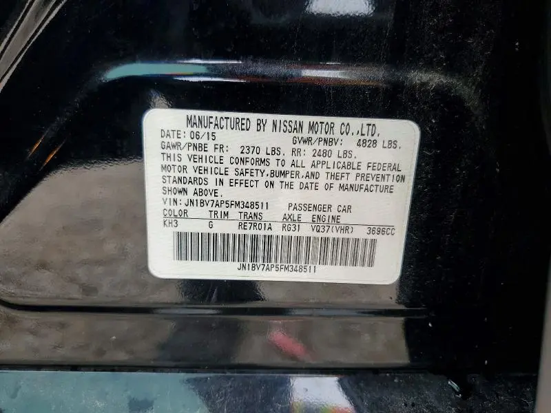 2015 INFINITI Q50 PREMIUM  
