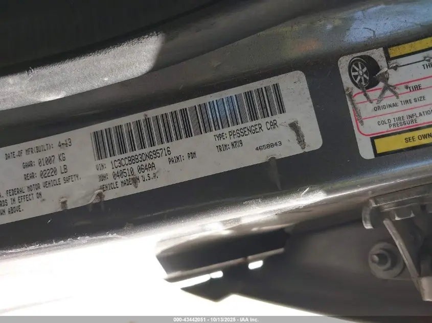 2013 CHRYSLER 200 TOURING