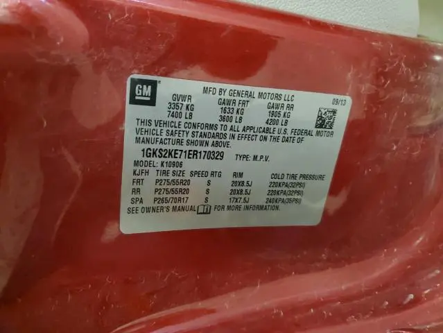 2014 GMC YUKON XL K1500 SLT  