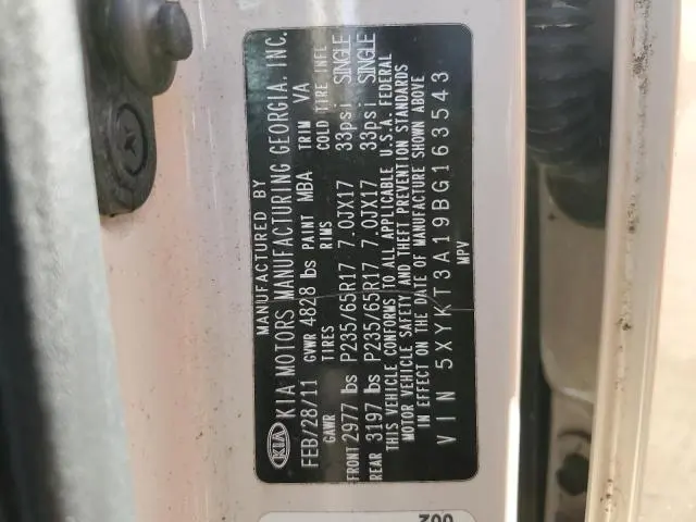 2011 KIA SORENTO BASE  