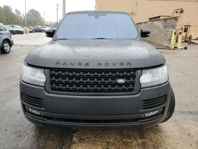 2015 LAND ROVER RANGE ROVER SUPERCHARGED  