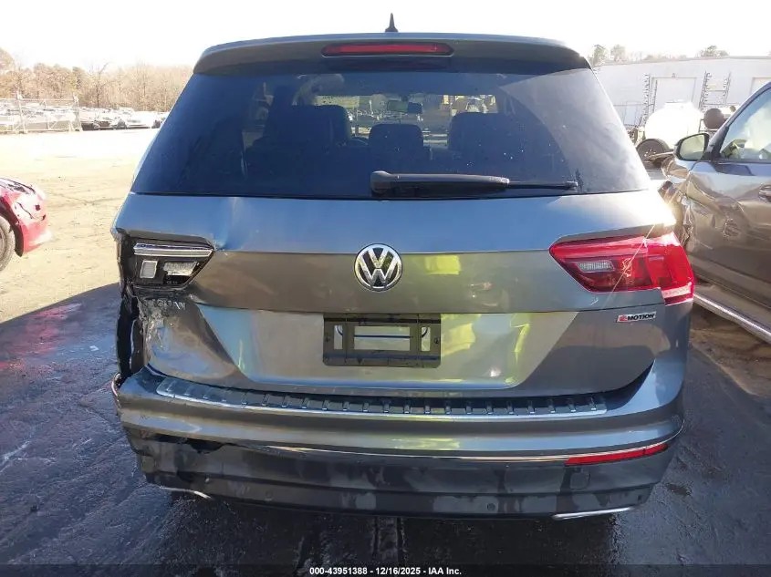 2019 VOLKSWAGEN TIGUAN 2.0T SE/2.0T SEL/2.0T SEL R-LINE/2.0T SEL R-LINE BLACK