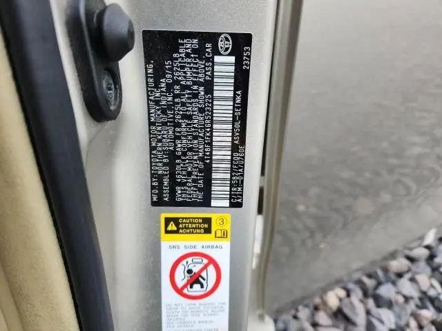 2016 TOYOTA CAMRY LE  