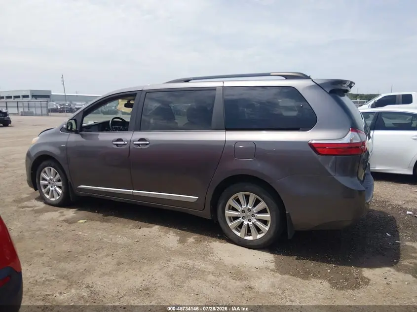 2017 TOYOTA SIENNA LIMITED 7 PASSENGER