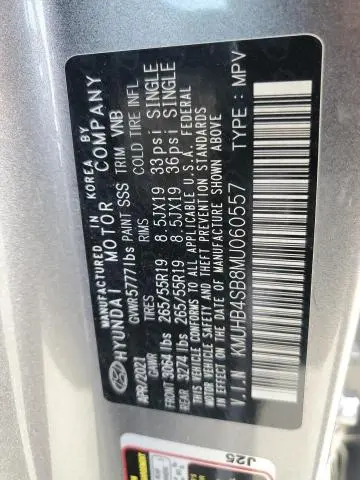 2021 GENESIS GV80 BASE  