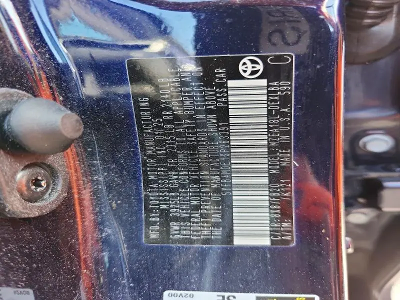 2025 TOYOTA COROLLA LE  