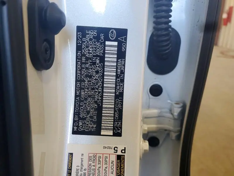 2024 LEXUS UX 250H PREMIUM  