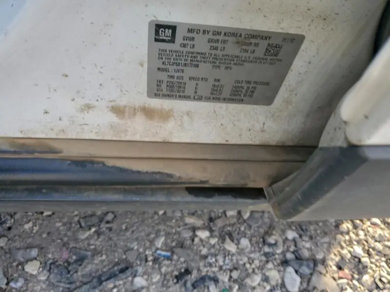 2018 CHEVROLET TRAX 1LT  