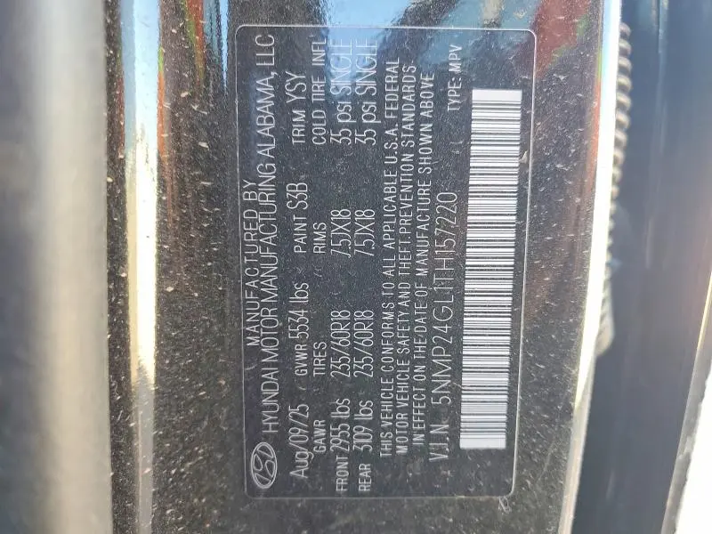 2026 HYUNDAI SANTA FE SEL  