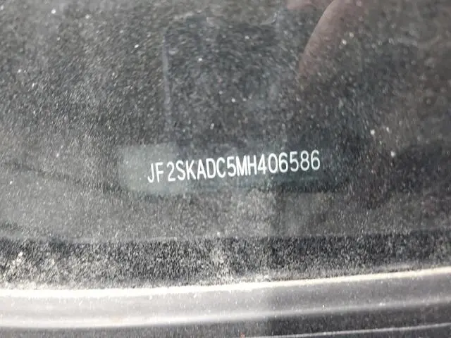 2021 SUBARU FORESTER   