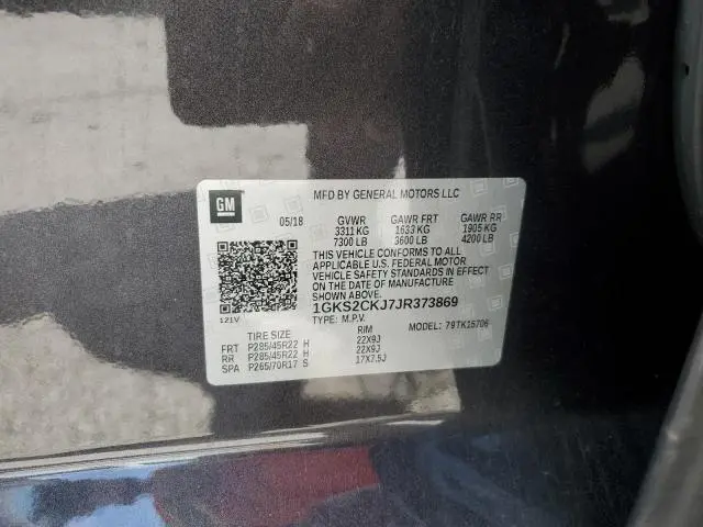 2018 GMC YUKON DENALI  