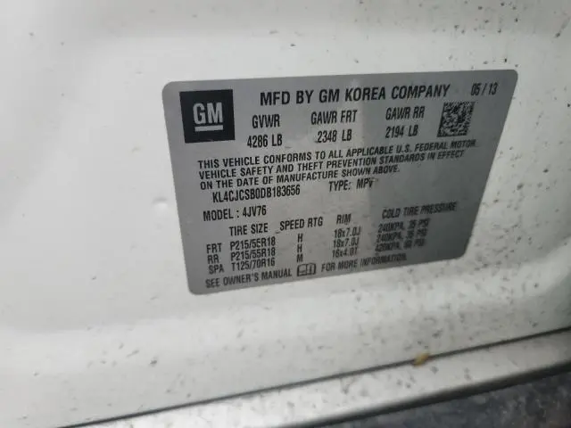 2013 BUICK ENCORE   