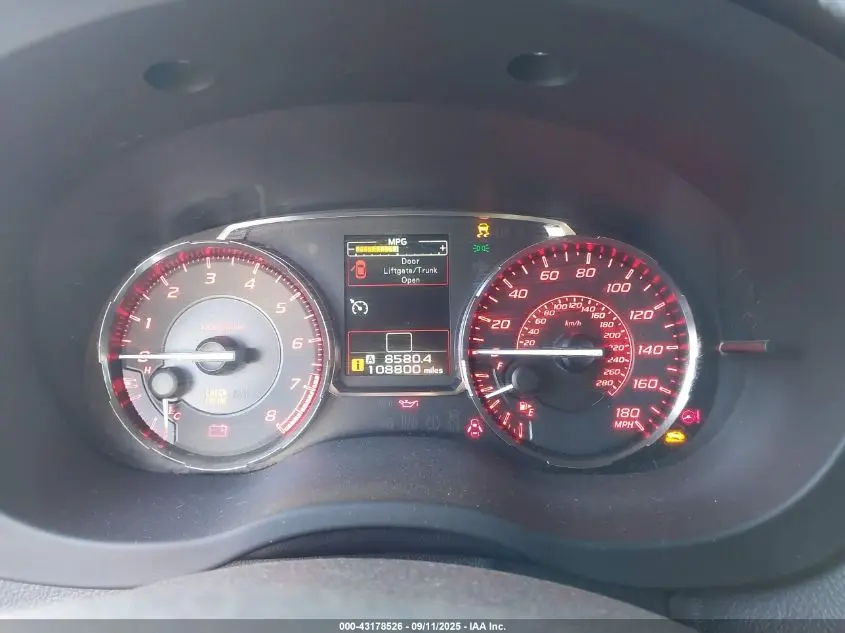 2016 SUBARU WRX PREMIUM