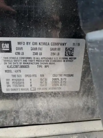 2020 BUICK ENCORE ESSENCE  