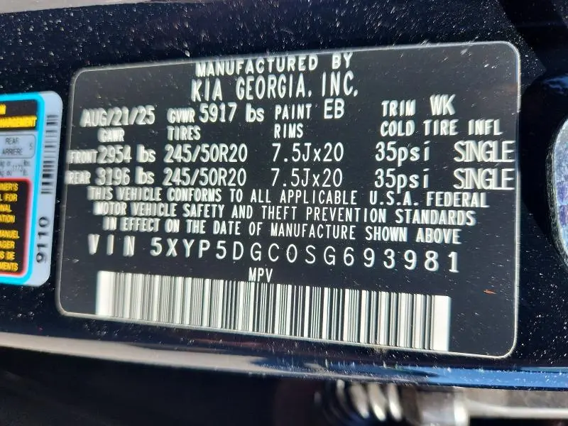 2025 KIA TELLURIDE SX-PRESTIGE X-LINE  