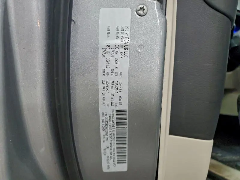 2019 CHRYSLER PACIFICA TOURING L  