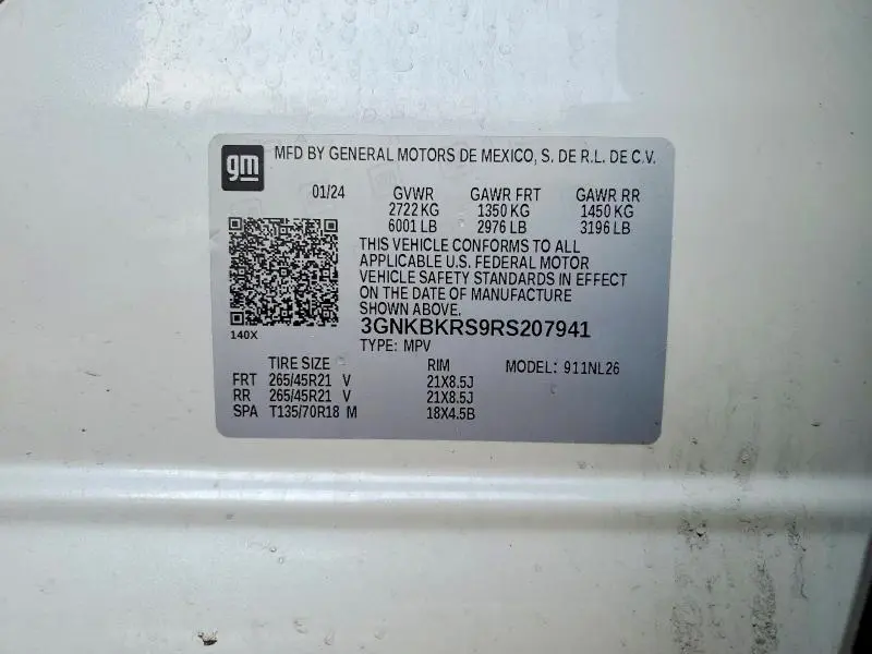 2024 CHEVROLET BLAZER RS  