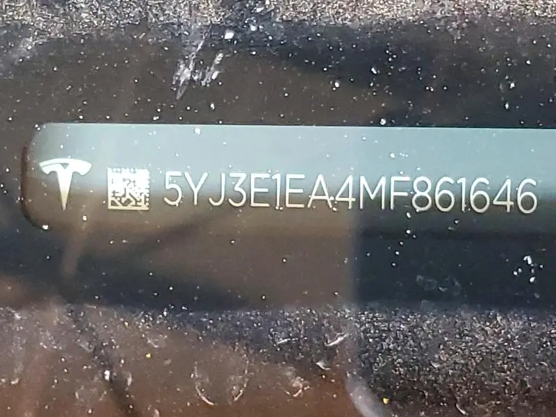 2021 TESLA MODEL 3   