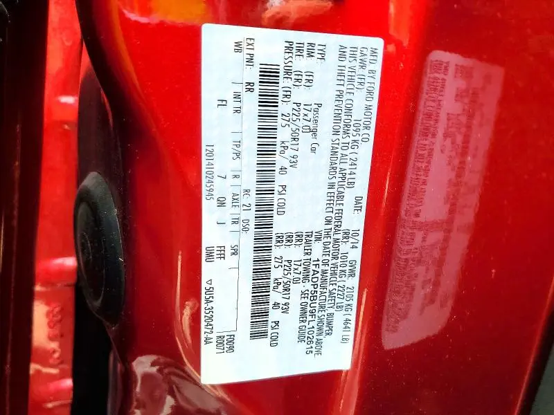 2015 FORD C-MAX SEL  