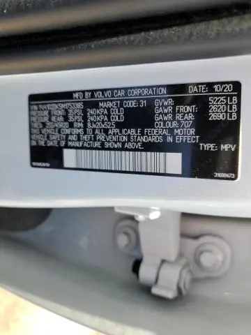 2021 VOLVO XC60 T5 MOMENTUM  