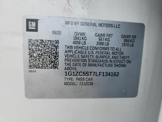 2020 CHEVROLET MALIBU LS  