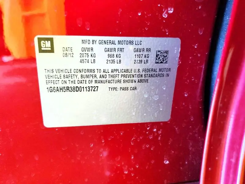 2013 CADILLAC ATS LUXURY  