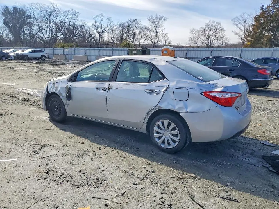 2016 TOYOTA COROLLA LE  