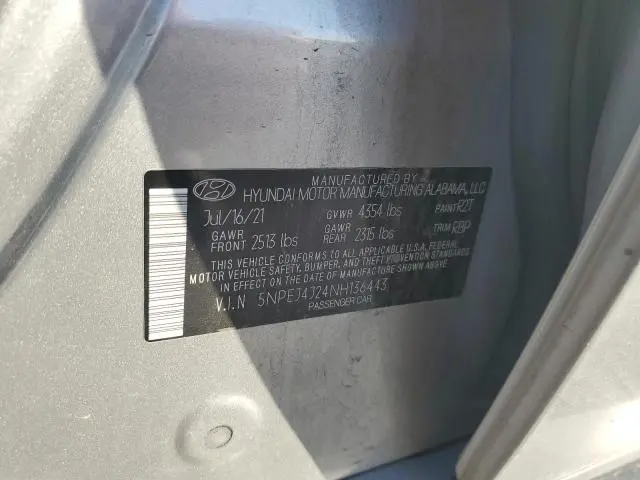 2022 HYUNDAI SONATA SEL PLUS  