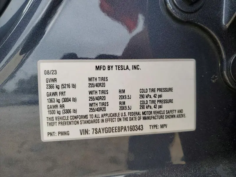 2023 TESLA MODEL Y   