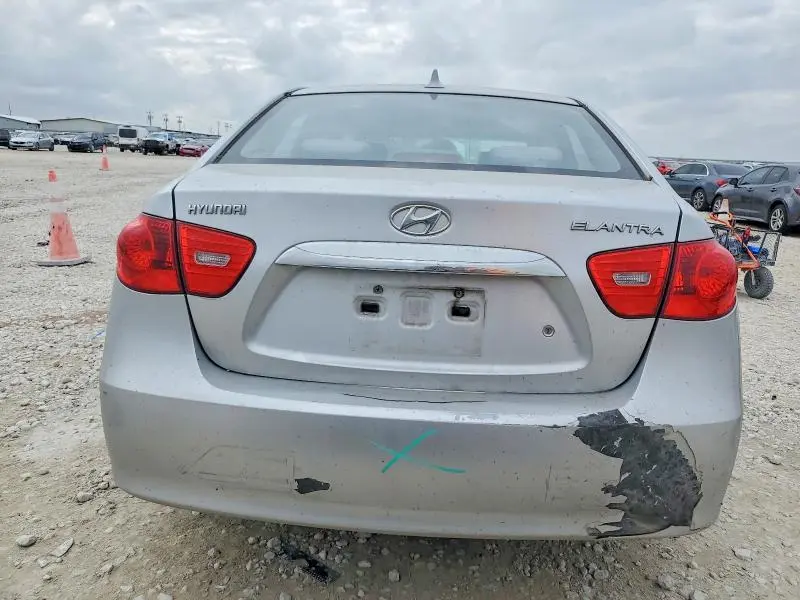 2010 HYUNDAI ELANTRA BLUE  