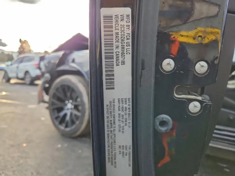 2021 DODGE CHALLENGER SXT  