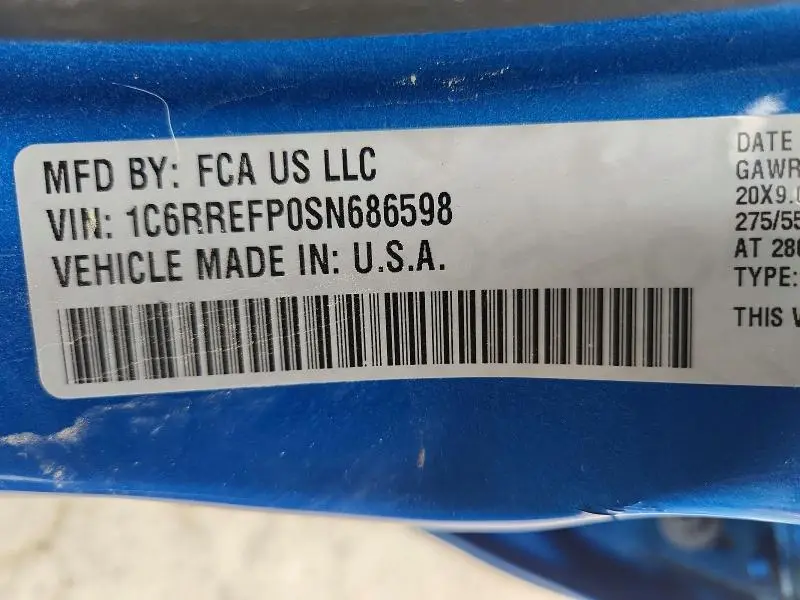 2025 RAM 1500 BIG HORN  