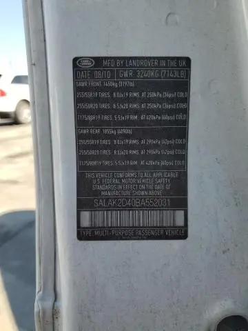 2011 LAND ROVER LR4 HSE LUXURY  