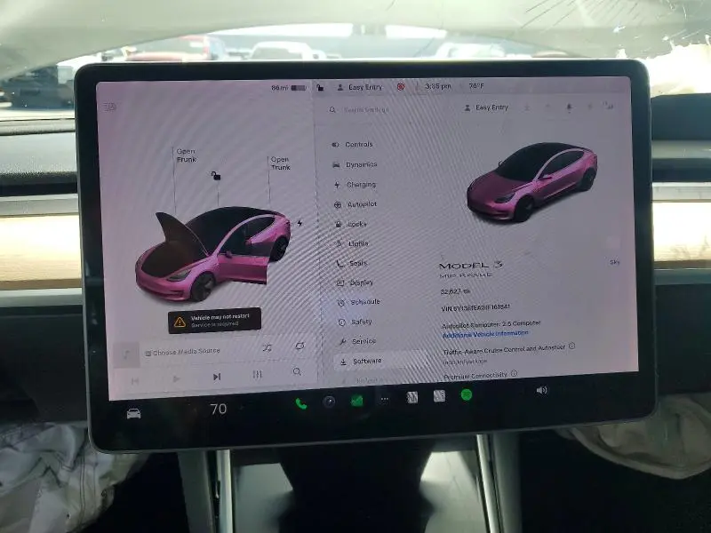 2018 TESLA MODEL 3   