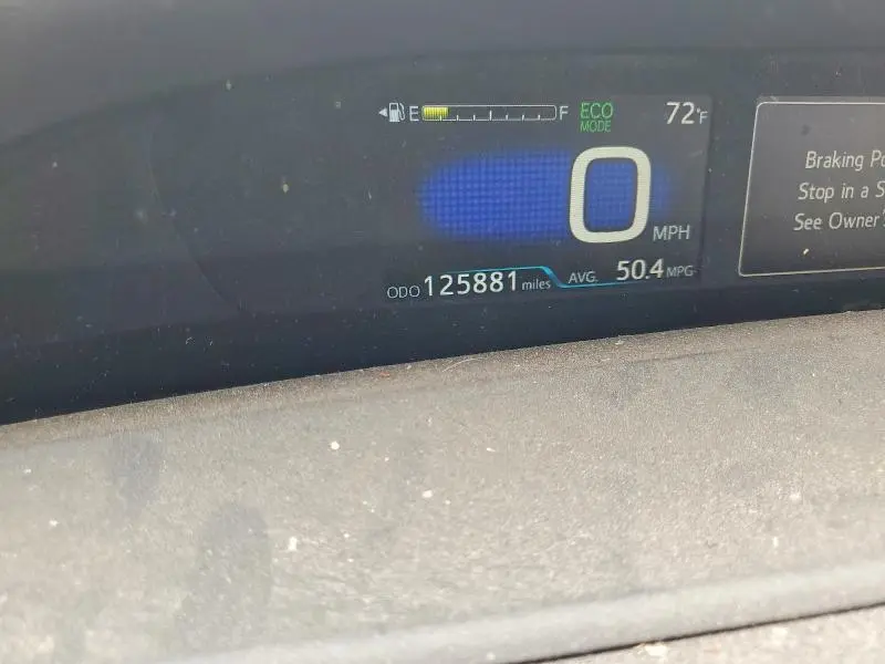 2016 TOYOTA PRIUS FOUR TOURING  