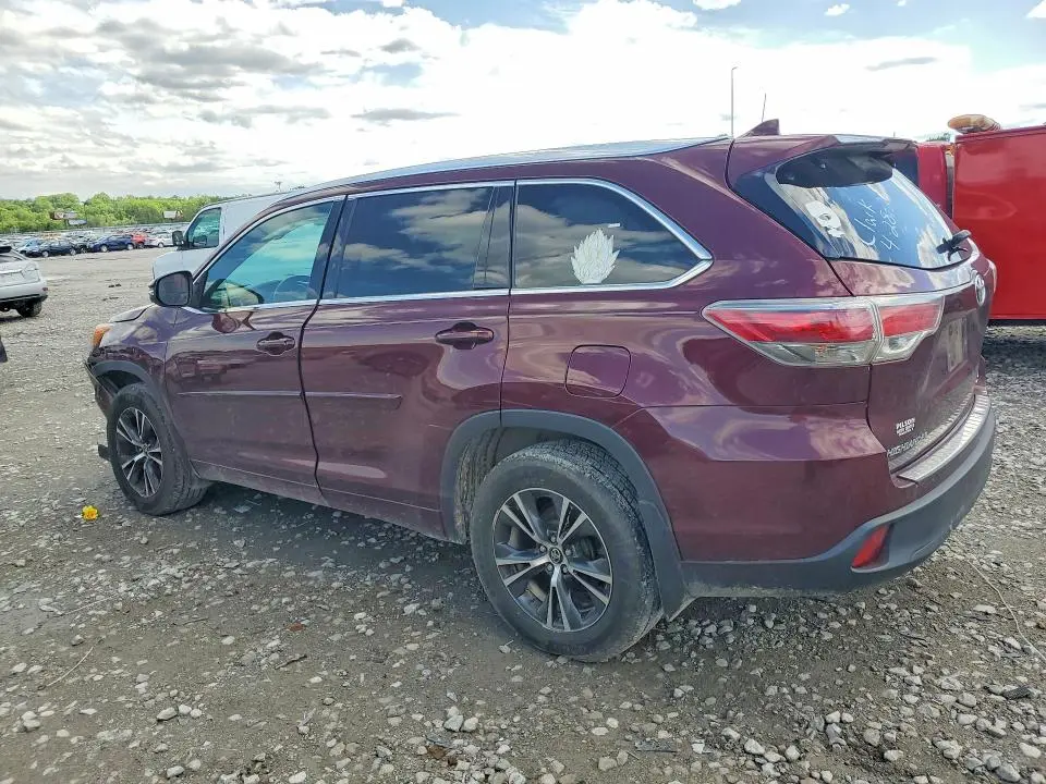 2016 TOYOTA HIGHLANDER XLE  