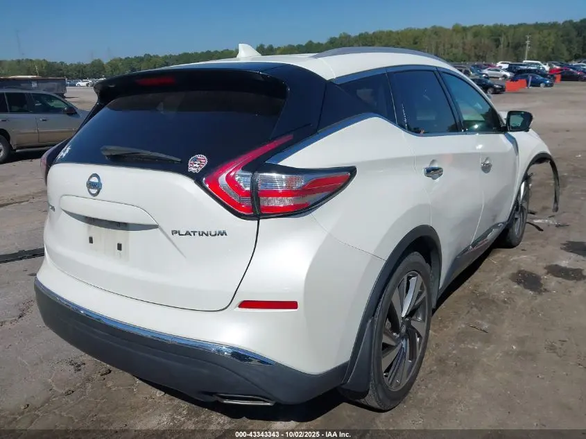 2017 NISSAN MURANO PLATINUM