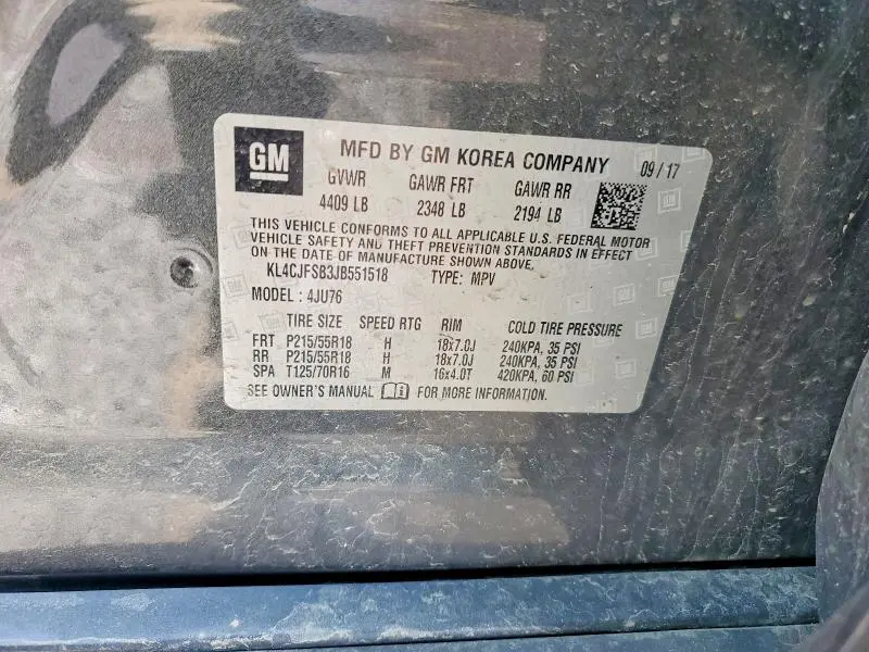 2018 BUICK ENCORE PREFERRED II  