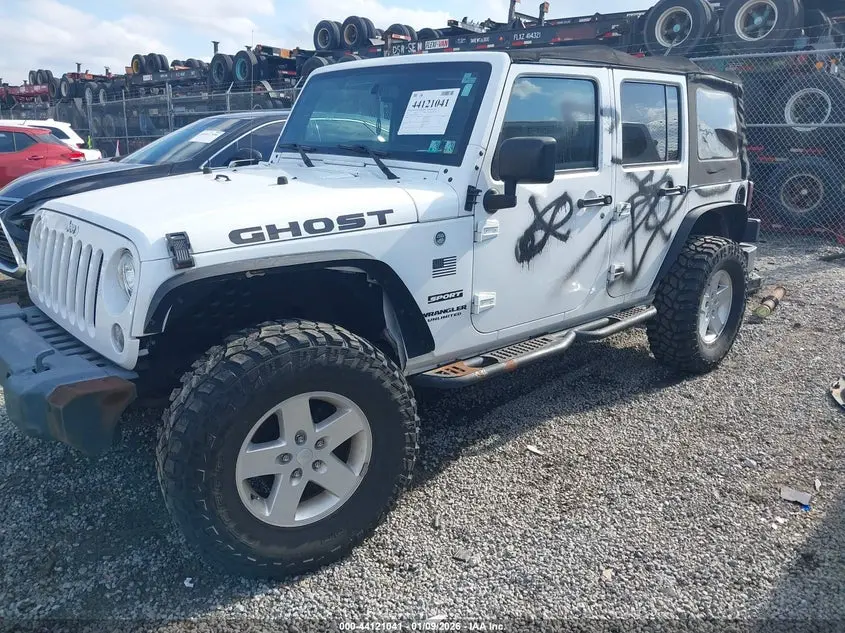 2017 JEEP WRANGLER UNLIMITED SPORT 4X4